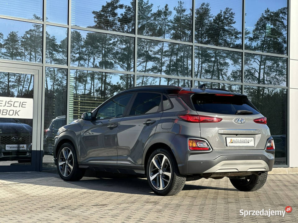 Hyundai Kona HUD Skóra LED Asystent Kamera opolskie Kąty Opolskie
