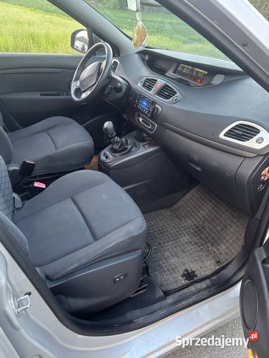 Renault Scenic 19dci 130 srebrny Sieradz sprzedam