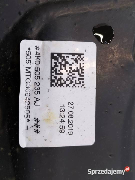 SANKI ZAWIESZENIA TYŁ HYBRYDA 4K0505235AJ Audi Motoryzacja