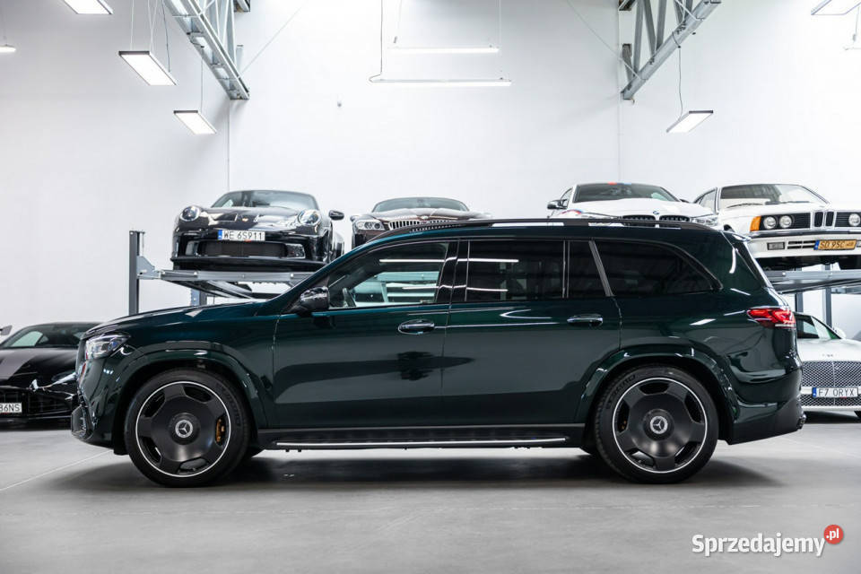 Mercedes GLS Klasa 63 AMG 612 Krajowy Zieleń elektrycznie ustawiane fotele małopolskie sprzedam