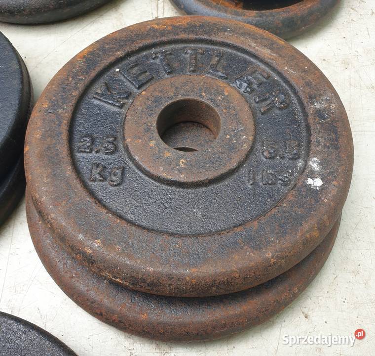 Obciążenie żeliwne KETTLER 15 10 25 Legnica