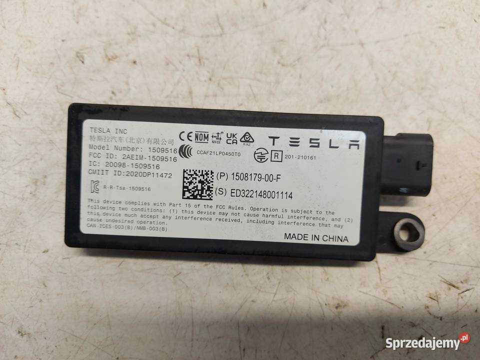 TESLA MODEL Y 2022r MODUŁ STEROWNIK ANTENY sprzedam