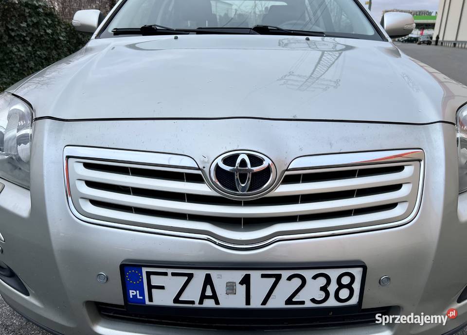 Toyota Avensis T25 22 D4D 110 kW 2008 r Sol manualna dolnośląskie Wrocław