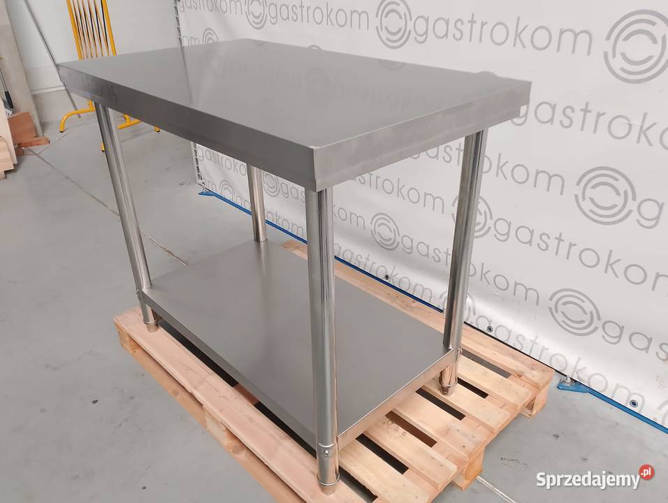 Stół centralny skręcany z półką 1000x600x850 Gastronomia Wrocław
