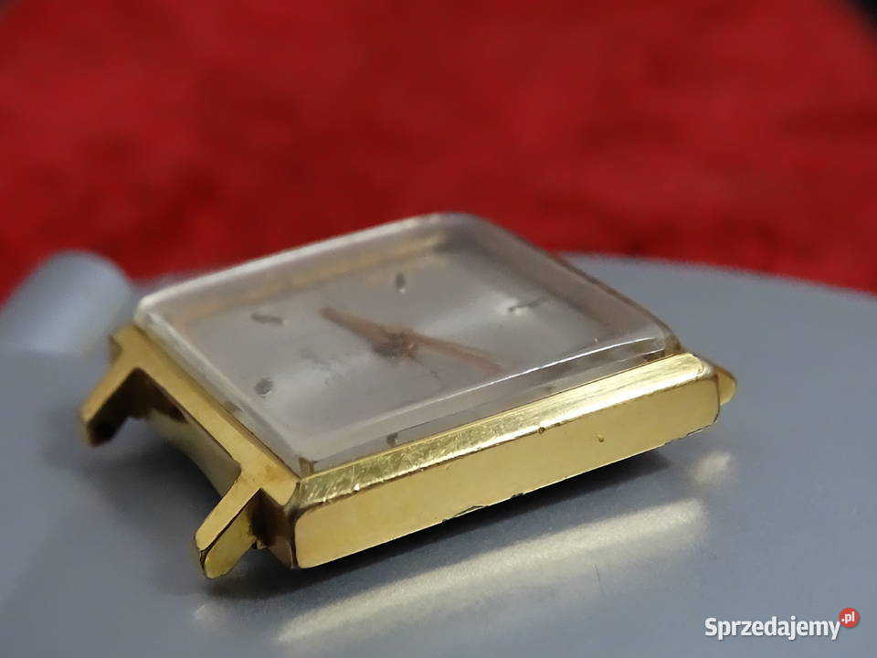 Rzadki Sprawny Zegarek Vintage Raketa Kostka Unisex Biłgoraj