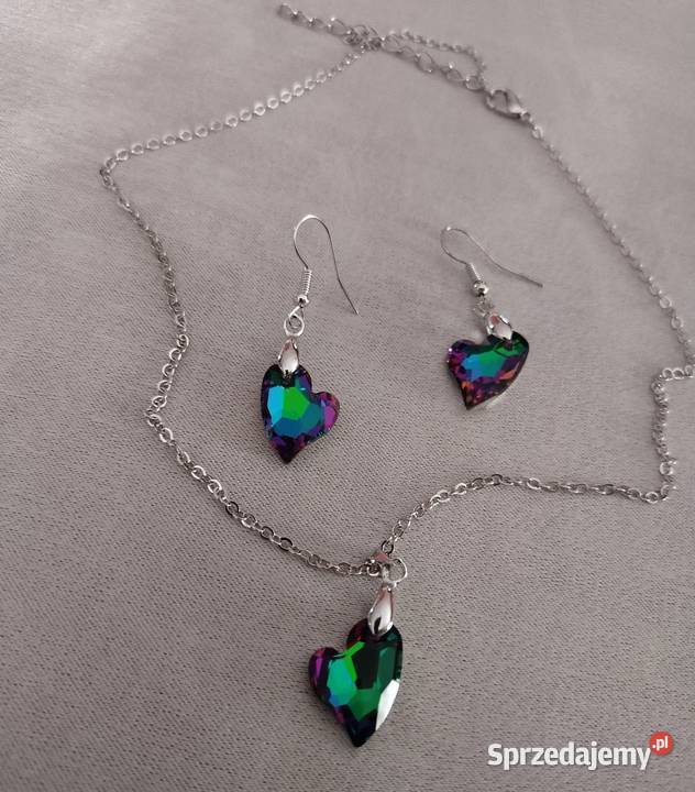 Komplet naszyjnik kolczyki Naszyjniki śląskie Jaworzno sprzedam