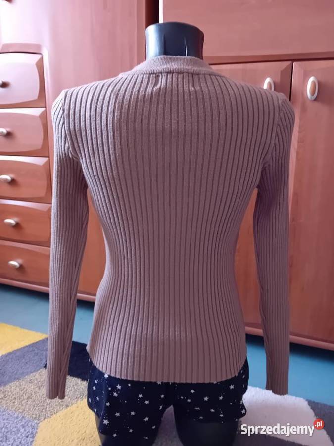 Bluzka sweterkowa z długim rękawem