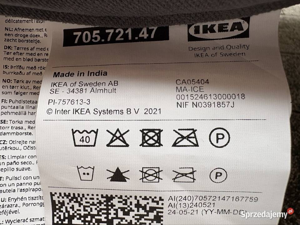Sofa dwuosobowa Ikea harlanda Sofy i kanapy Góra Bałdrzychowska-Kolonia