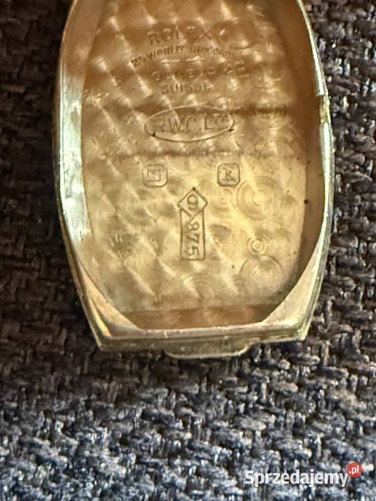 Rolex Prima 9karatowe złoto 1930 r Unikat Do