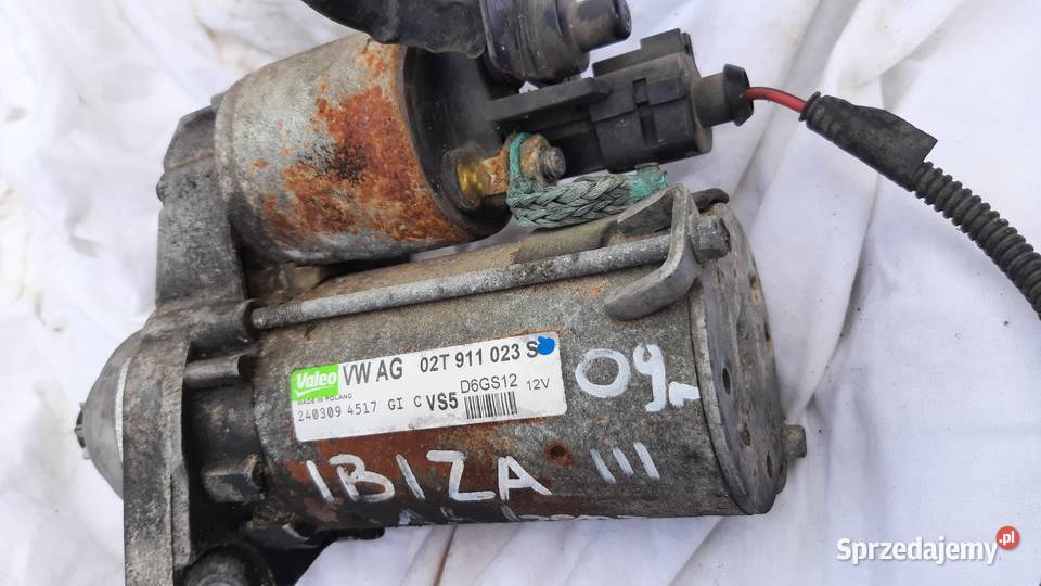 rozrusznik Valeo seat ibiaza III 6L 14 Części samochodowe Dębno