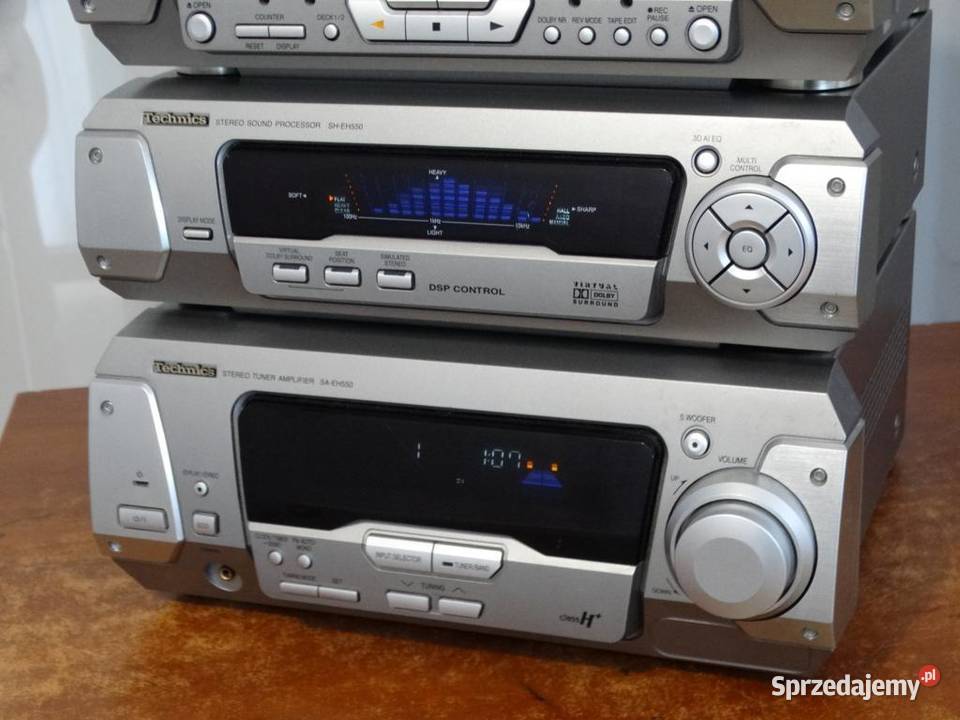 Wieża Technics SAEH550 pilot WYSYŁKA Jasło