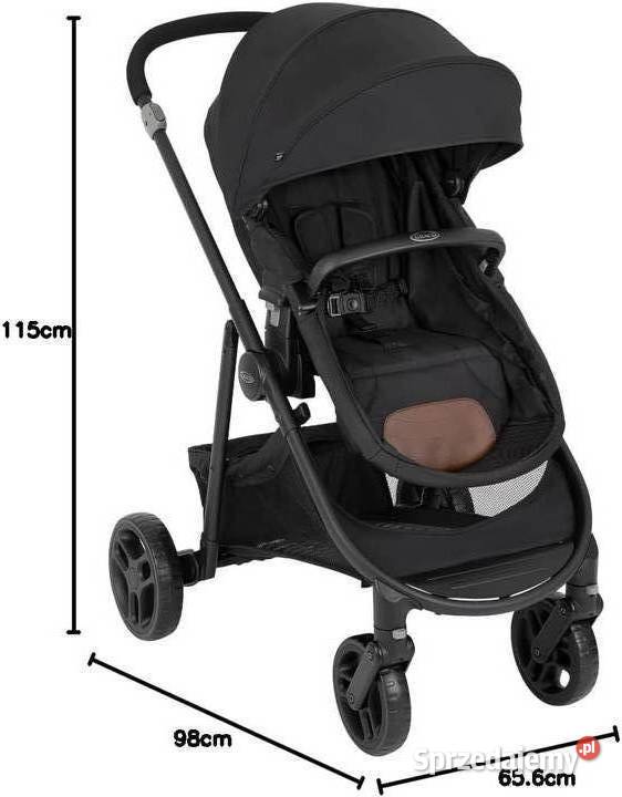 Wózek spacerowy Graco Transform 2 w 1 odpowiedni Łódź sprzedam