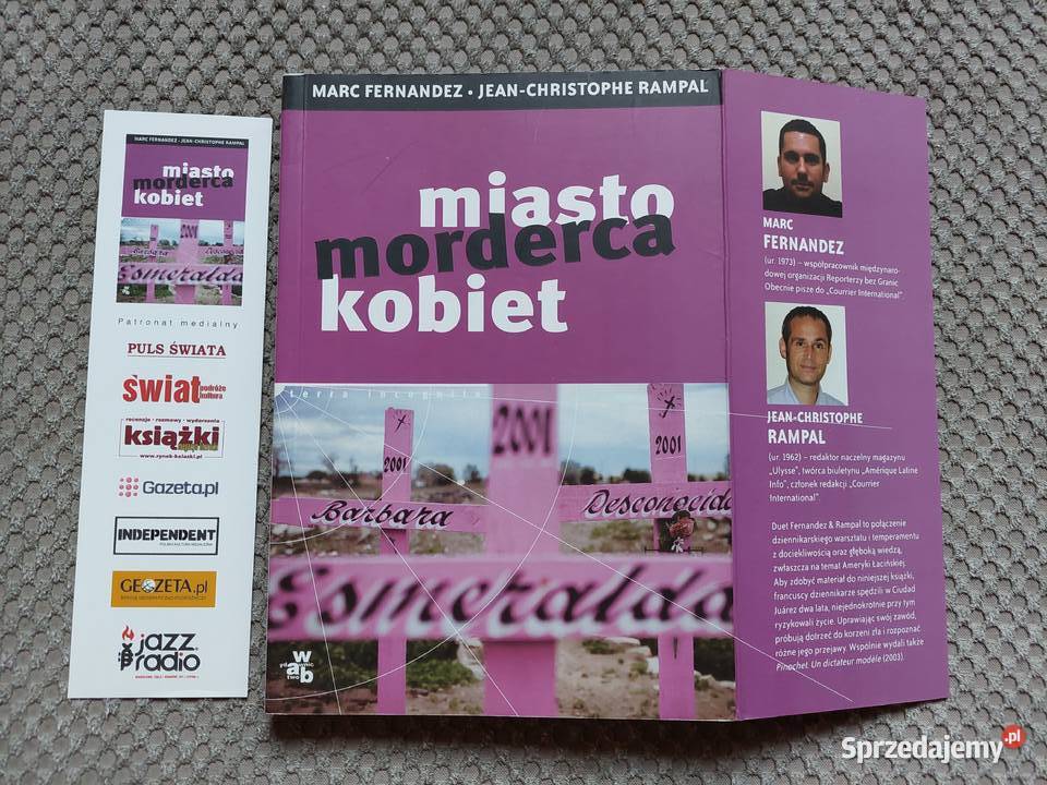 Miasto morderca kobiet Marc Fernandez ISBN 9788374143691 Kraków