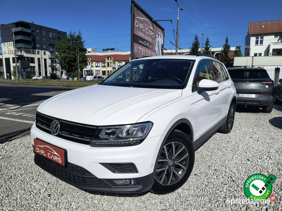 Volkswagen Tiguan 1 właściciel niski przebieg asystent pasa ruchu Volkswagen Bydgoszcz