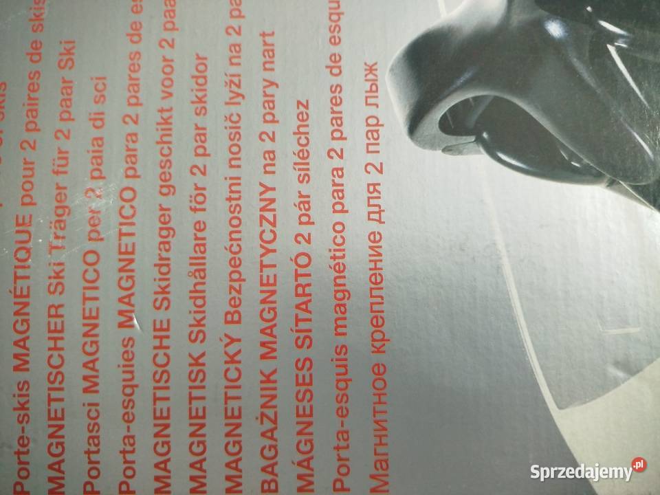 Bagażnik magnetyczny na 2 pary nart shuttle Pozostałe Bochnia