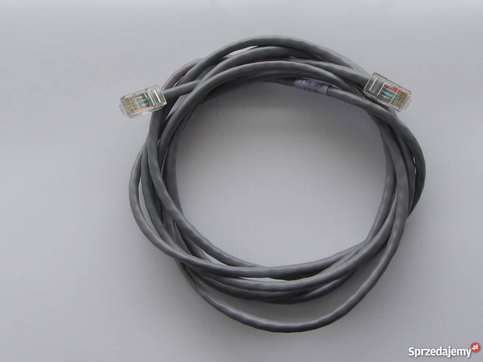 Kabel internetowy sieciowy 2 x 8P8C RJ45 25 m warmińsko-mazurskie Olecko