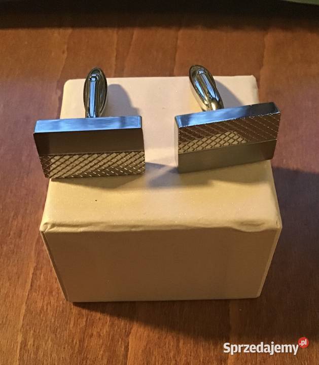 Nowe stalowe spinki do mankietów Warszawa