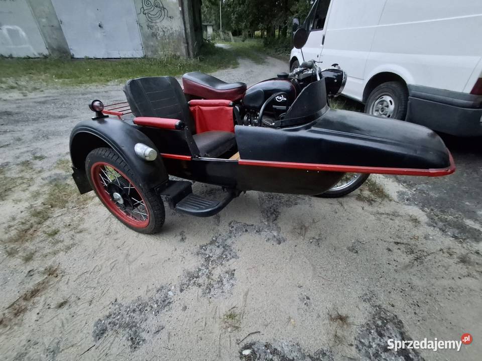 Wózek boczny do motocykla Brzeg Dolny