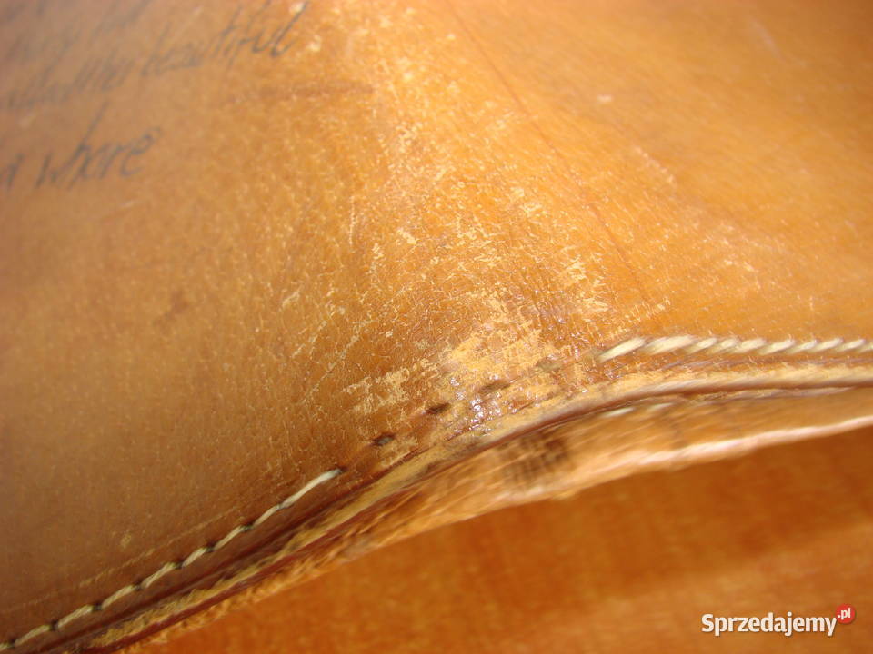 skórzany mapnik PZPATiR Pruszcz Gdański sprzedam