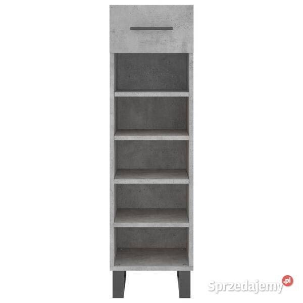 vidaXL Szafka na buty szarość betonu 30x35x105 Warszawa sprzedam
