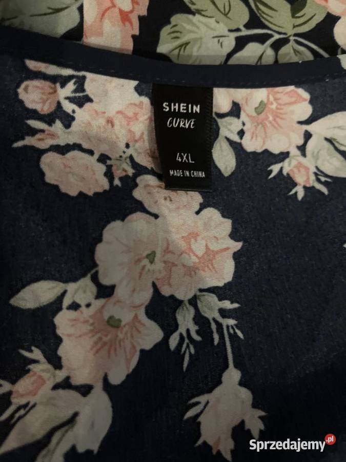 Shein Curve sukienka modny wzór kwiaty floral zachodniopomorskie Choszczno sprzedam