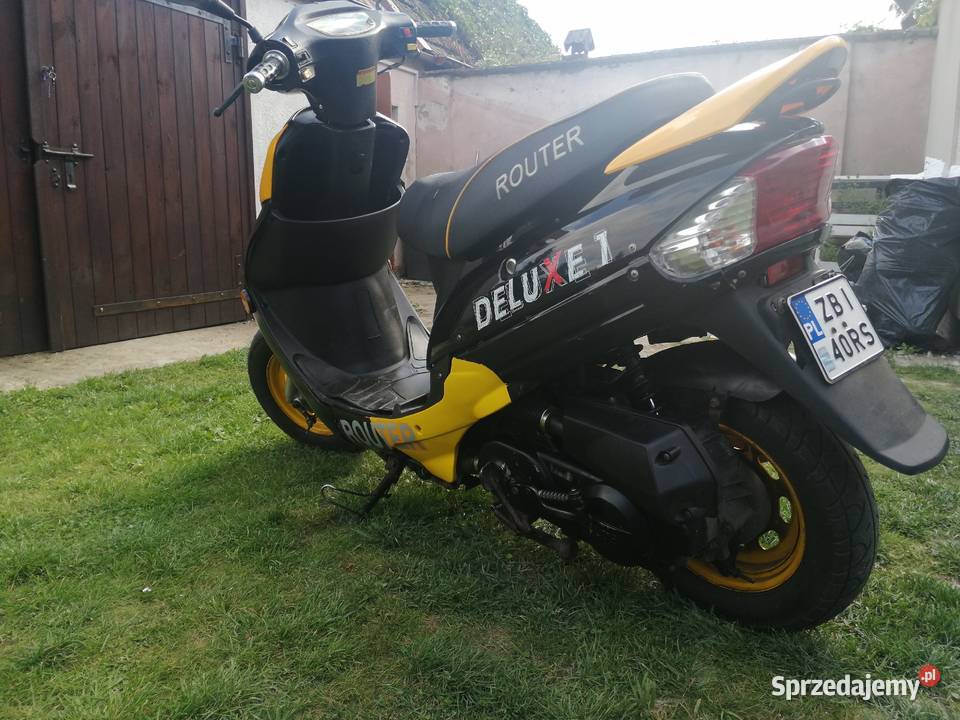 Skuter router deluxe 1 nieuszkodzony Tychowo
