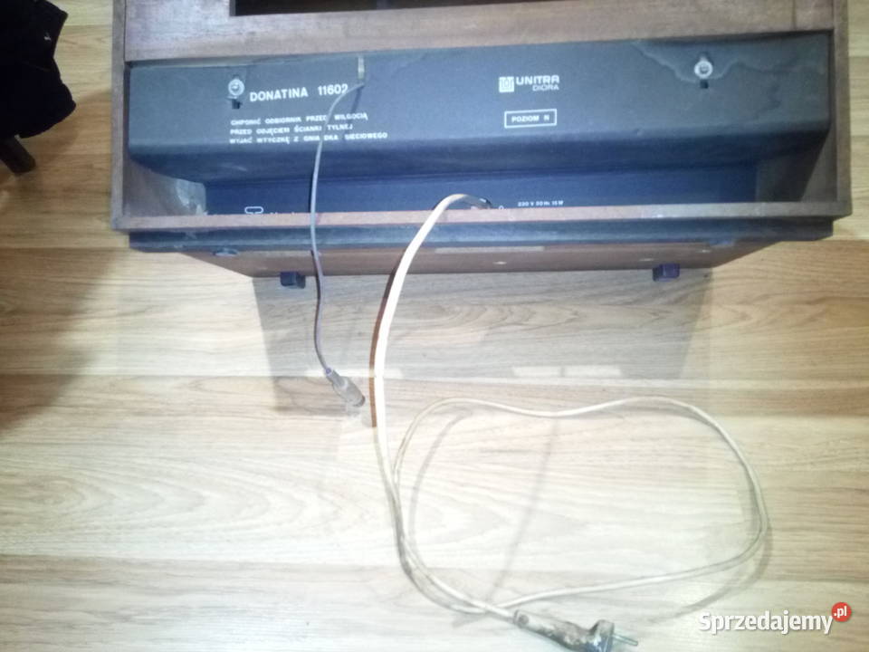 Stary radio adapter Donatina z czasów PRL