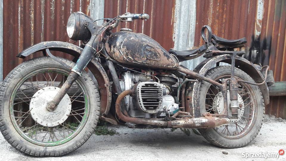 emka M72 dniepr k 750 ural motocykl zabytkowy Tarnobrzeg