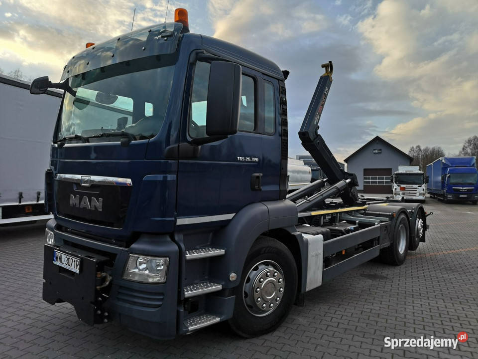 MAN TGS 26320 Hakowiec Multilift 6x2 Oś Skrętna 320KM Daleszyce