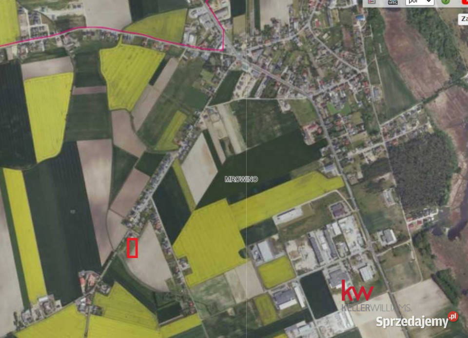 Działka 960m2 Mrowino Tarnowska