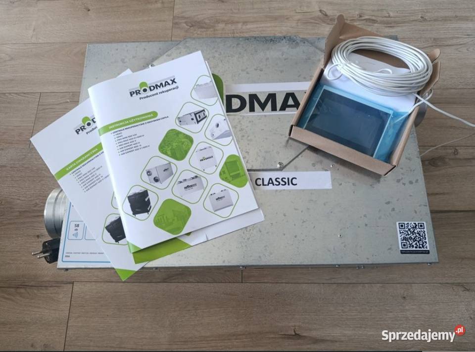 Rekuperator HEKO 250 CLASSIC Nowy