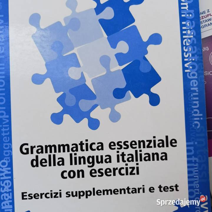 Gramatura esenciale gramatyka włoska podręczniki mazowieckie Warszawa