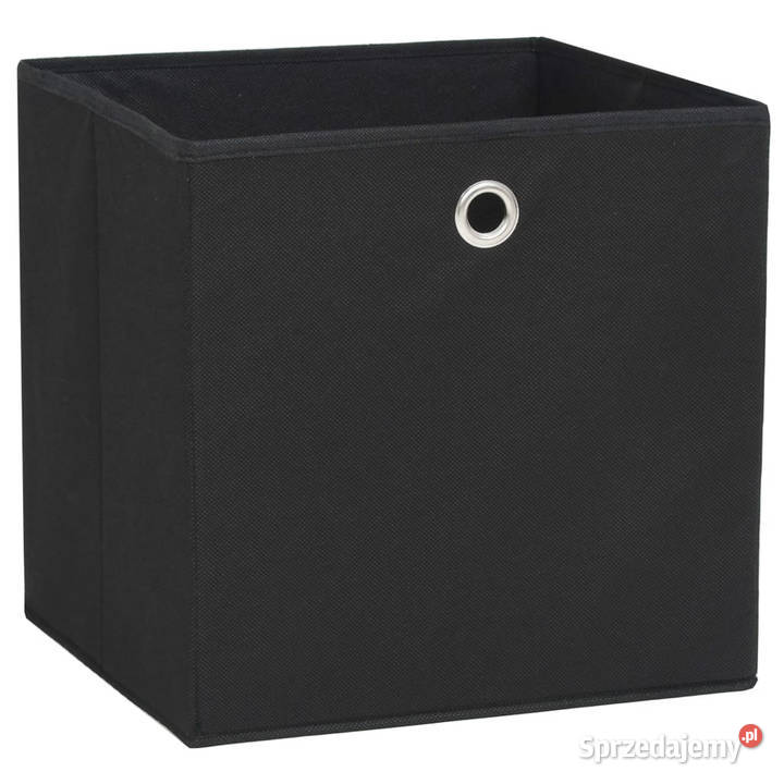 Pudełka z włókniny 10 28x28x28 czarne WM325189 mazowieckie Warszawa sprzedam