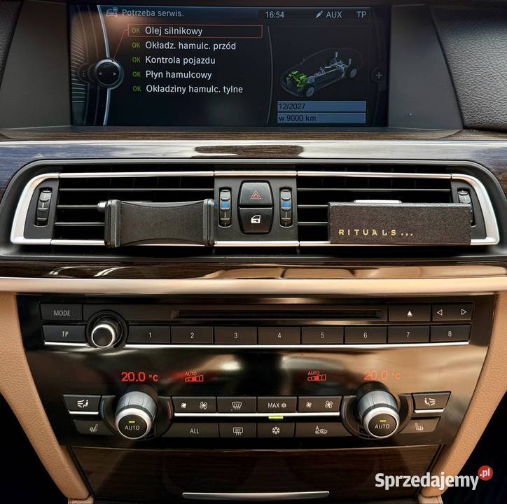 BMW Seria 7 F01 Bezwypadkowa Serwis ASO ESP Wrocław sprzedam