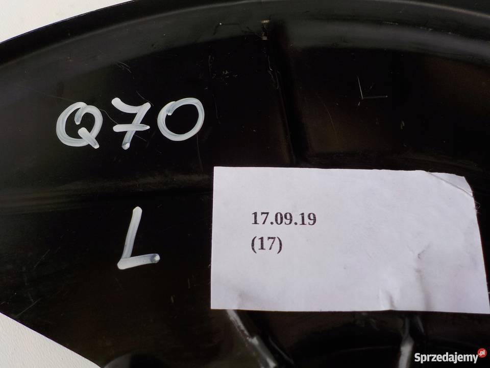 TARCZA KOTWICZNA PRZÓD PRAWA LEWA INFINITI Q70 Nowy Tomyśl