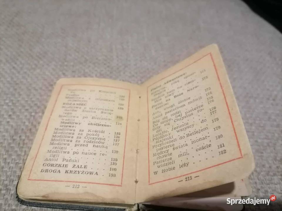 Pamiątka Pierwszej Komunii Świętej 1965 Książki i Podręczniki dolnośląskie Wałbrzych