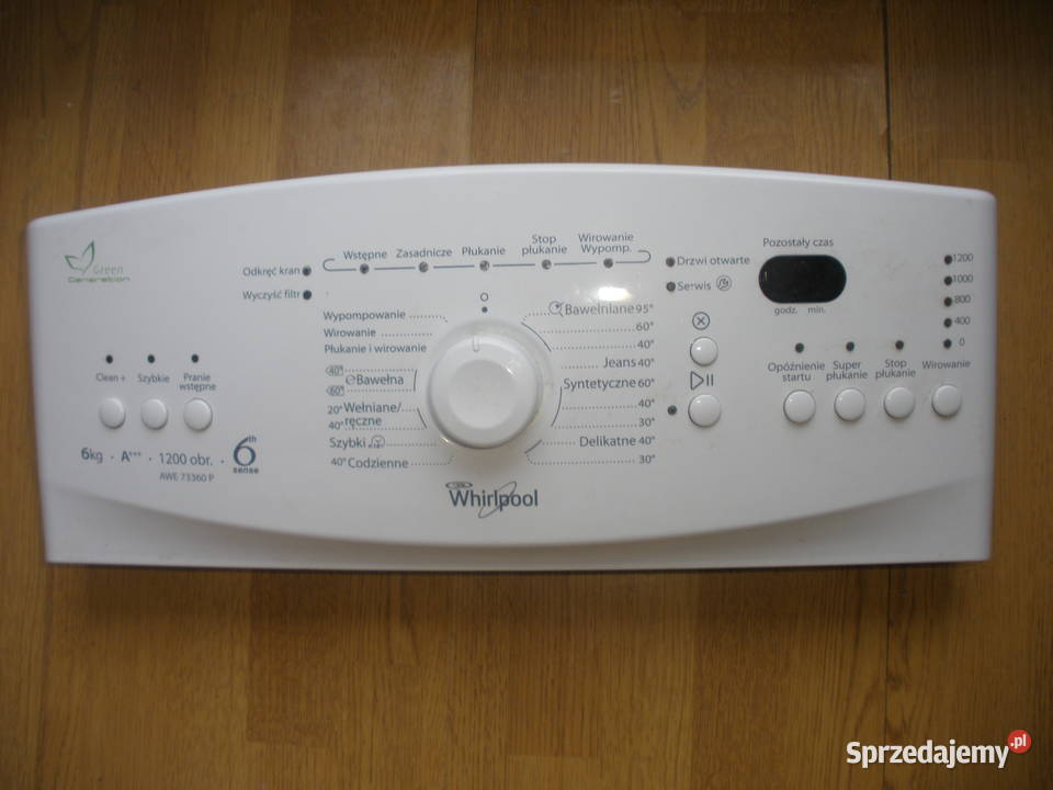 Programator pralka Whirlpool AWE73360P sprawny Warszawa sprzedam
