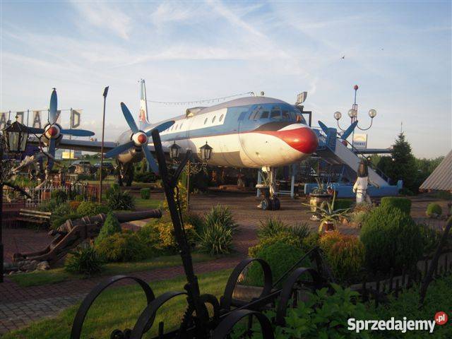 Restauracja samolot z działką Kościelec sprzedam