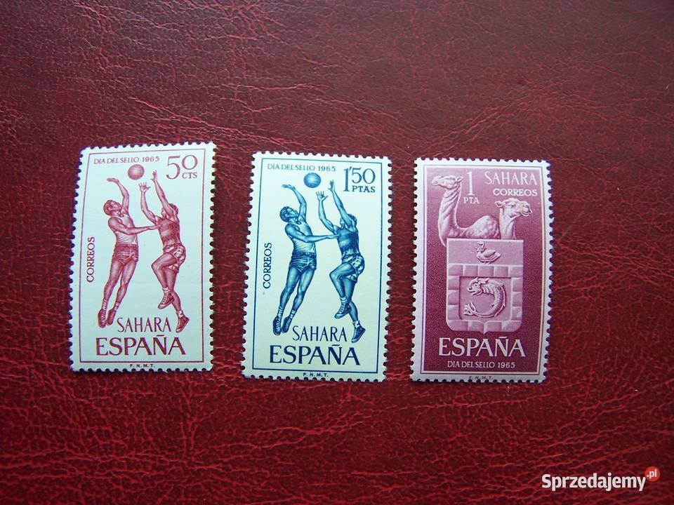 Sahara Hiszpańska 1965 MNH Mi 27779 Sport Filatelistyka śląskie Tychy