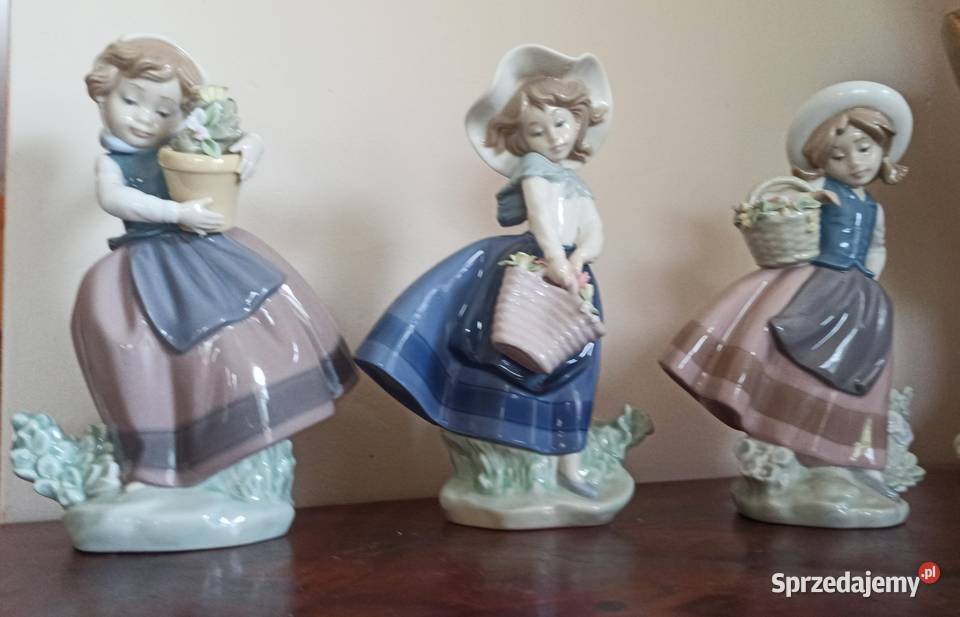 Figurka dziewczynki z kwiatami
Lladro Jose Puche pomorskie Gdańsk sprzedam
