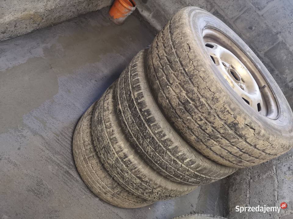 Felgi Stalowe VW T4 Oryginał 5x112 Komplet 4 Skomielna Biała