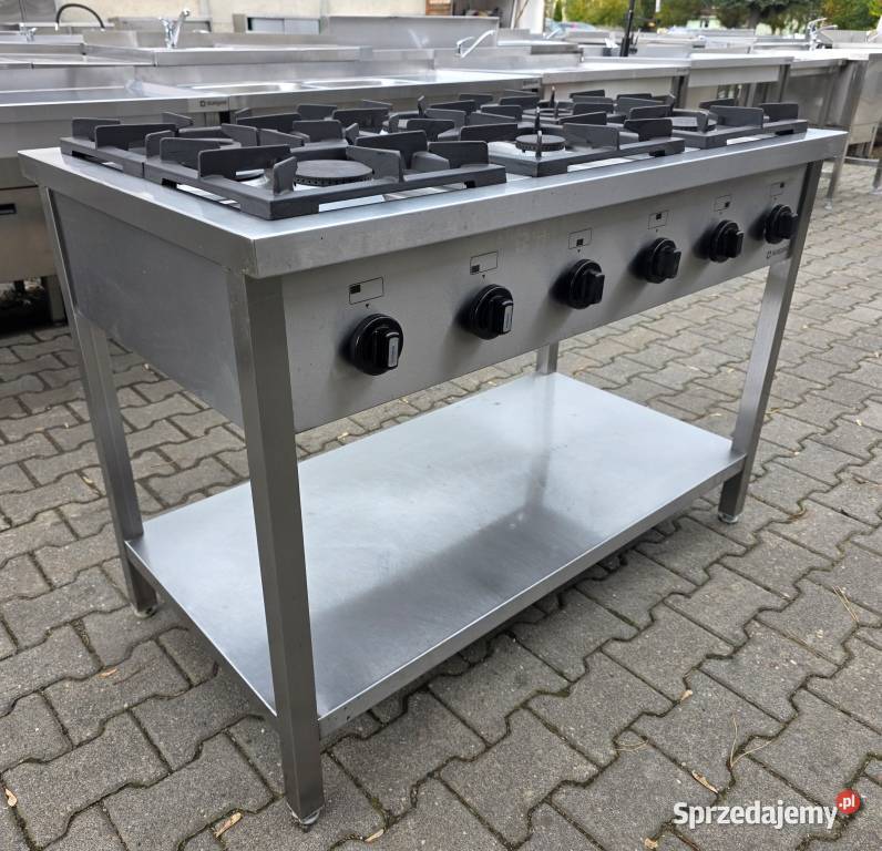 Kuchnia Gazowa 6 Palnikowa STALGAST Moc 325 kW