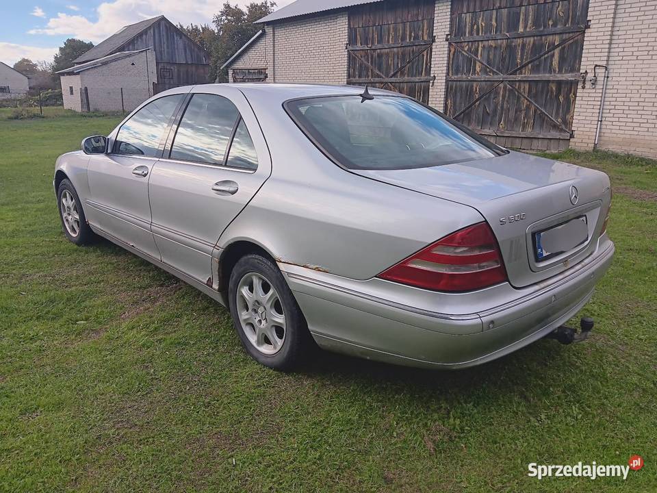 Mercedes S klasa 320CDI srebrny Radzyń Podlaski