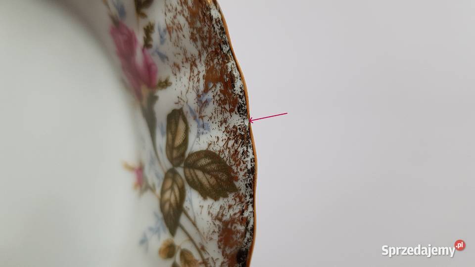 Porcelanowy półmisek salaterka owalna Iwona