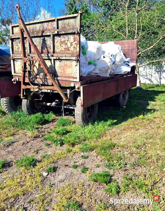 Przyczepa rolnicza Autosan D47 wywrotka Oława