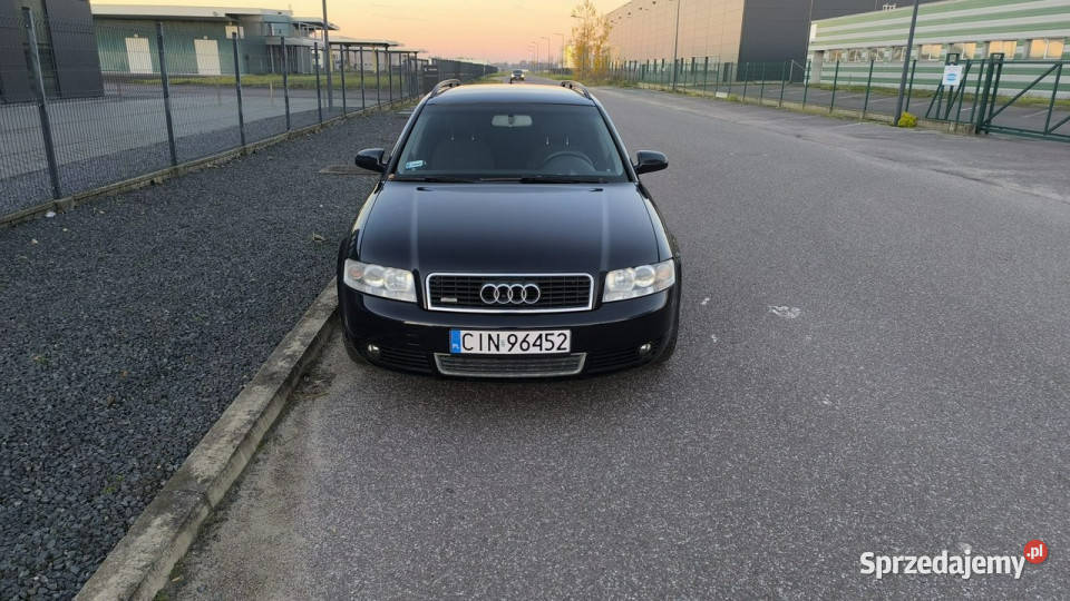 Audi A4 B6 Kombi 20PB 131 Manual Klima Alu granatowy Pabianice