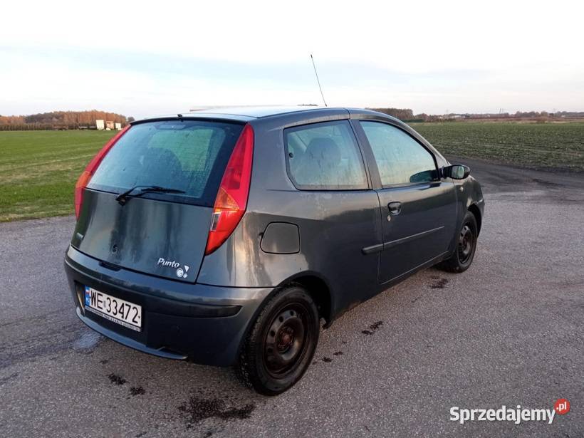 FIAT PUNTO 12 WAŻNE OC ELSZYBY WSPOMAGANIE 900 Grójec sprzedam