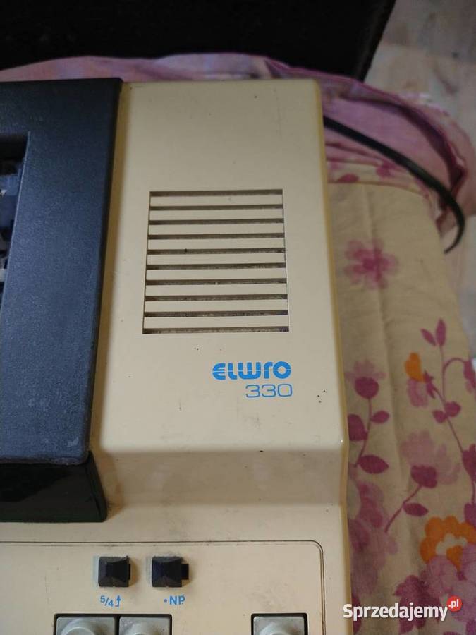 Kalkulator elektryczny z PRL Rumianek
