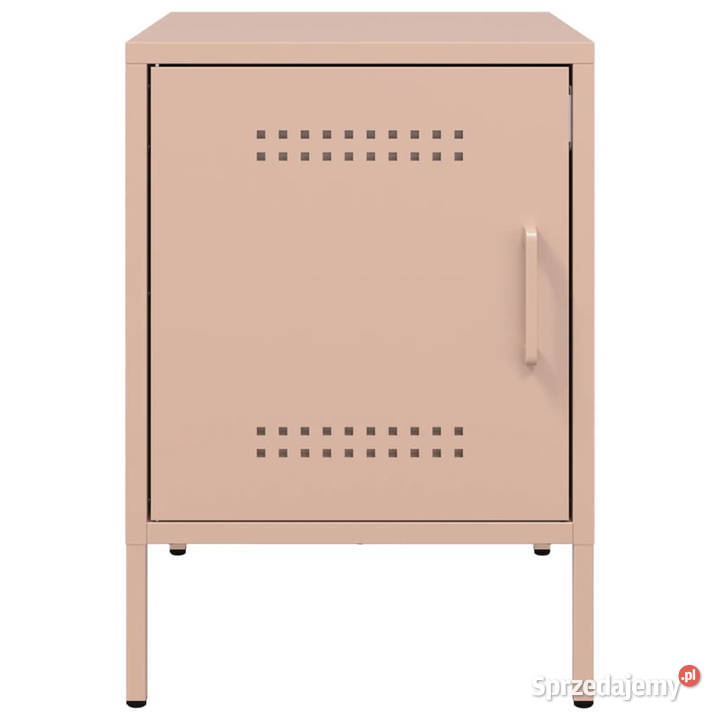 Szafka nocna różowa 36x39x505 stal WM842912 Meble Warszawa