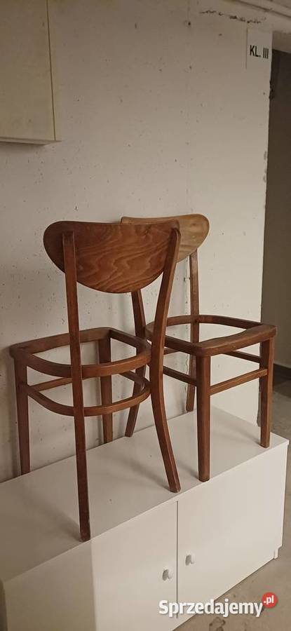 Krzesła PRL 4 Krzesła Łódź